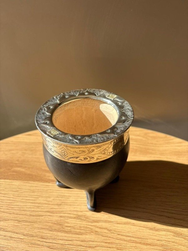 Producto - Mate Imperial Premium con apliques de bronce