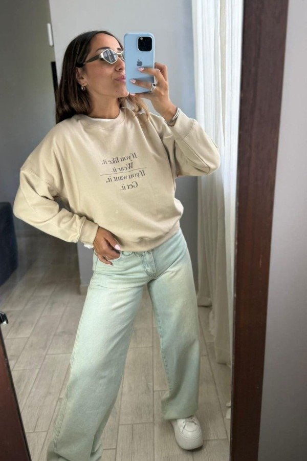 Producto - Buzo Like Beige // 36.900 TRANSF