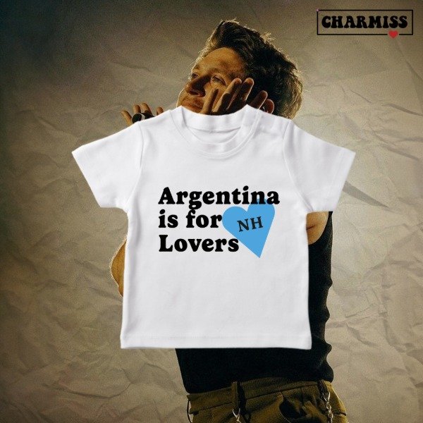 Producto - Baby tee- Argentina is for lovers