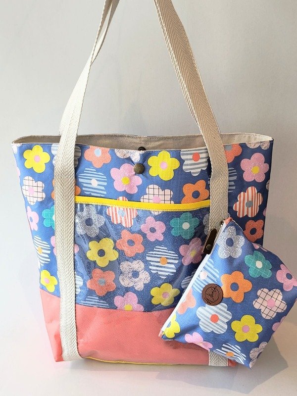 Producto - Bolso Jacinta - Flores multicolor