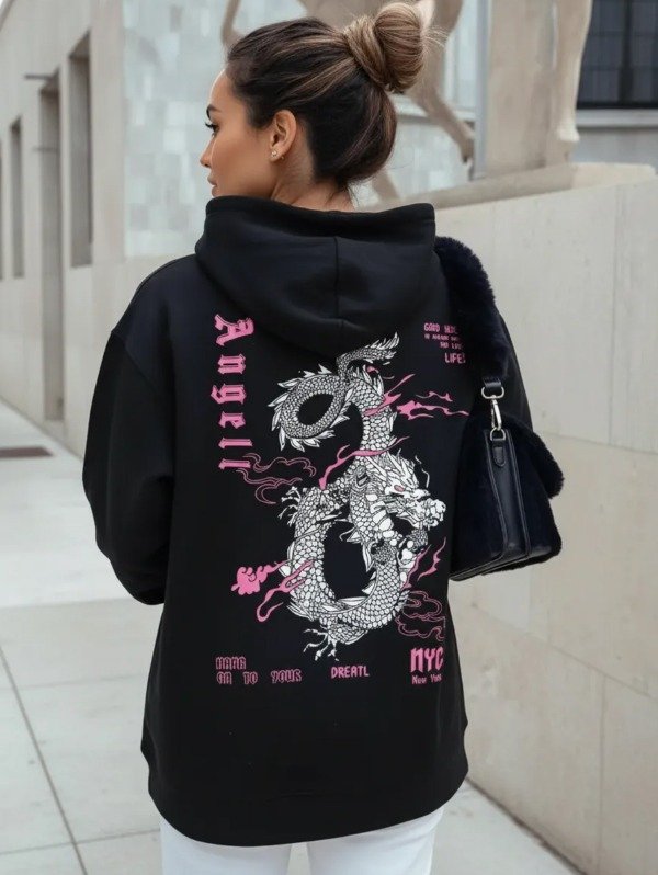Producto - Buzo Over Dragón Shein