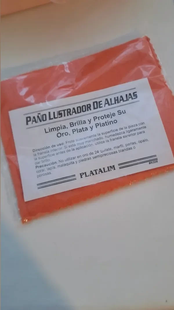 Producto - Paño Lustrador de Alhajas