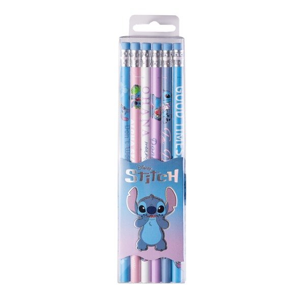 Producto - Lápiz Grafito "Stitch" Set x6 - Mooving