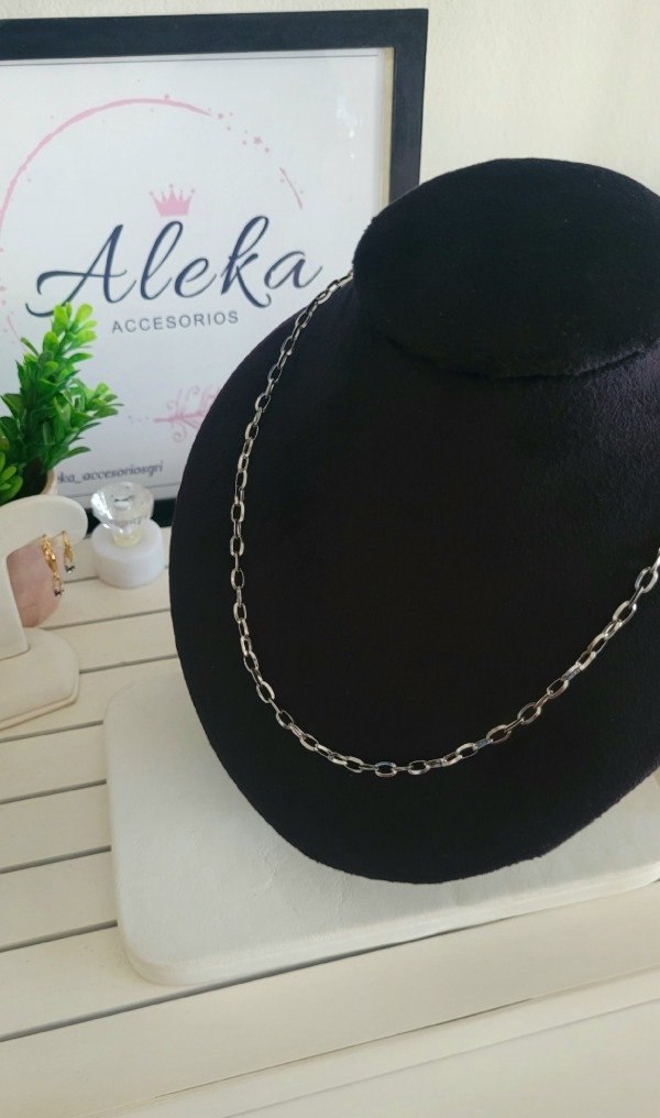 Producto - Cadena clip (60cm)de acero quirúrgico