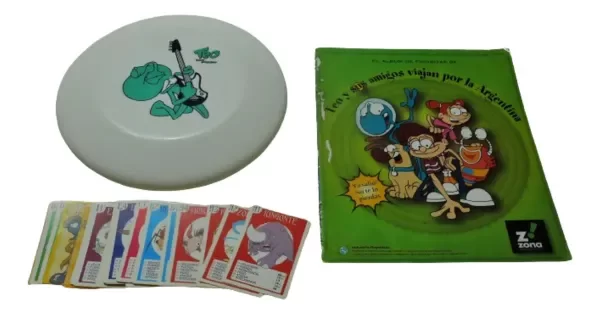 Producto - Teo Y Sus Amigos Album De Figuritas + Cartas + Frisbe (usado)