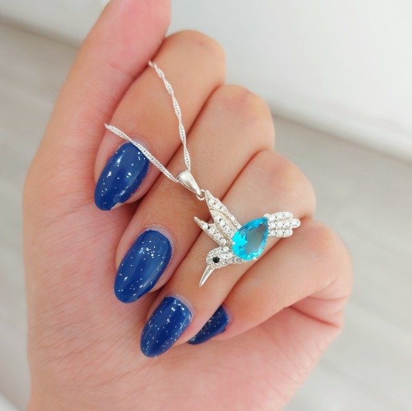 Producto - Conjunto colibrí cubics celeste