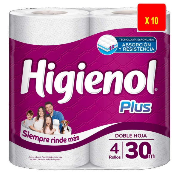 Producto - Papel Higiénico Higiénol Doble hoja ( bulto)