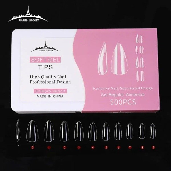 Producto - Caja tips Paris Night Almendra Regular 500 unidades