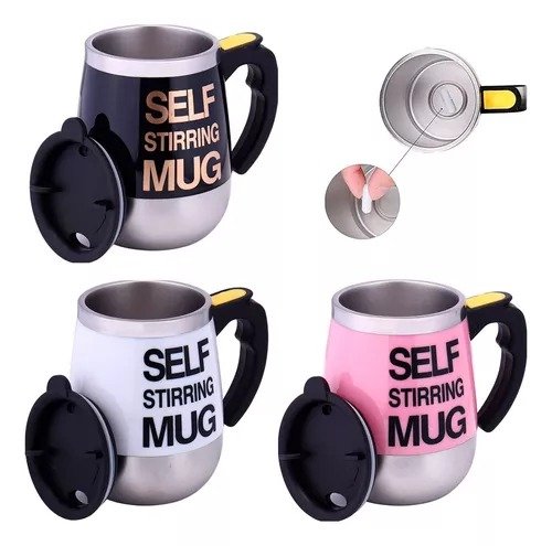 Producto - TAZA TERMICA BATIDORA MUG C/ PILA