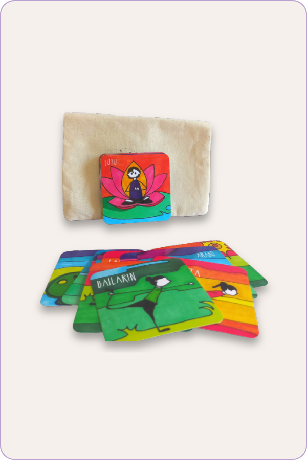 Producto - CLÁSICO JUEGO DE MEMORIA CON POSTURAS DE YOGA