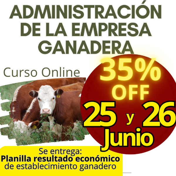 Producto - Curso online Administración de la Empresa Ganadera