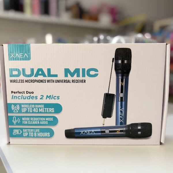 Producto - Micrófono Doble Inalámbrico MODX-065 XAEA 7341