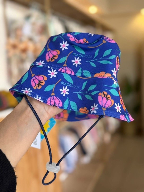 Producto - Gorrito con filtro UV flores