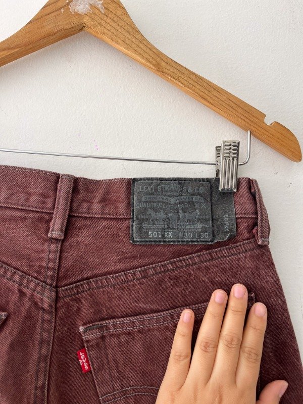 Producto - Jean Levi's 501 Bordeaux - 5