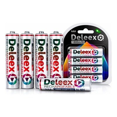 Producto - pilas recargables triple a por cuatro unidades