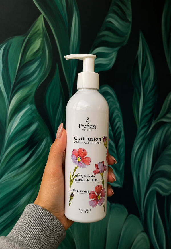 Producto - CURLFUSION. CREMA DE PEINAR Y GEL JUNTOS. FRENZZI - 0