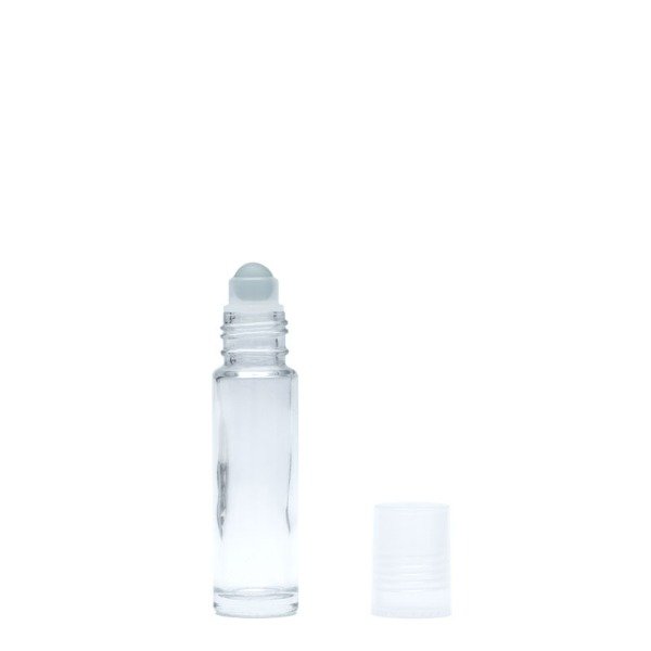 Producto - ENVASES ROLL ON DE VIDRIO TRANSPARENTE DE 10 ML. PACK POR 10 UNIDADES