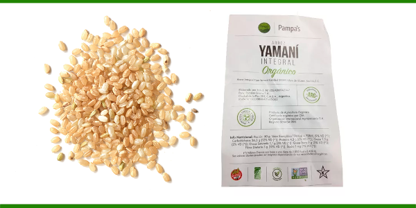 Producto - ARROZ YAMANI INTEGRAL ORGÁNICO X 5 KG