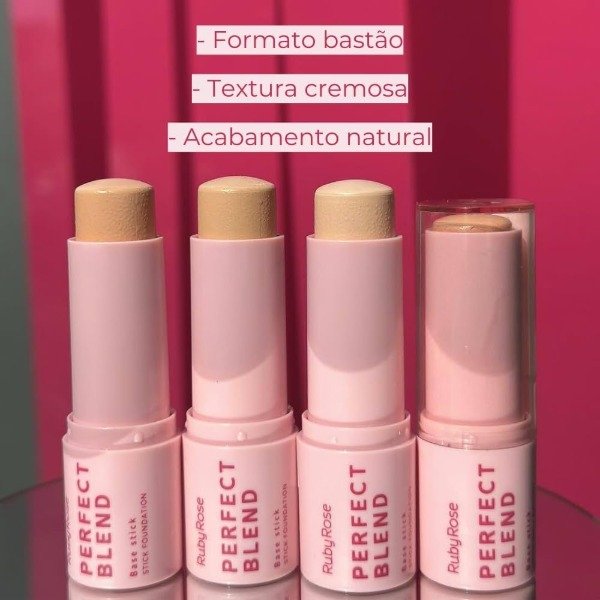 Producto - Base en barra Perfect Blend alta cobertura - Ruby Rose - 3