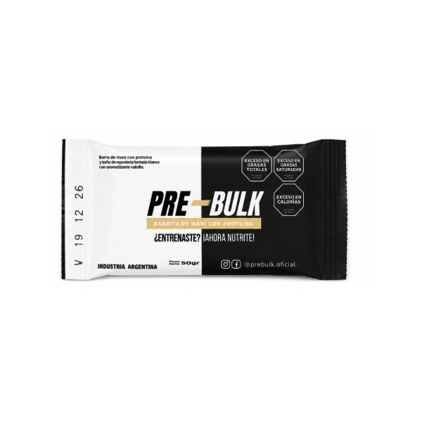 Producto - BARRITA DE MANI CON PROTEINA 50 GRS. - PRE BULK - 0