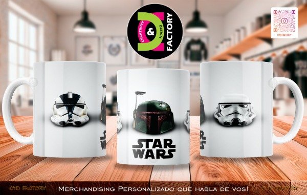 Producto - Taza Star Wars - TZ-RT-BL-11OZ-68-MV-SCIFI-STR