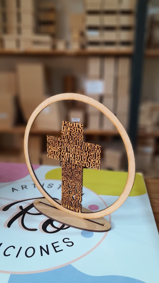 Producto - ARO CON CRUZ PADRE NUESTRO