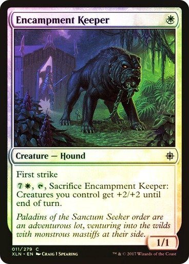 Producto - Encampment Keeper Foil  Ixalan
