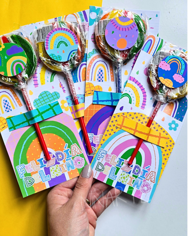 Producto - KIT IMPRIMIBLE PORTA PALETAS DIA DEL NIÑO