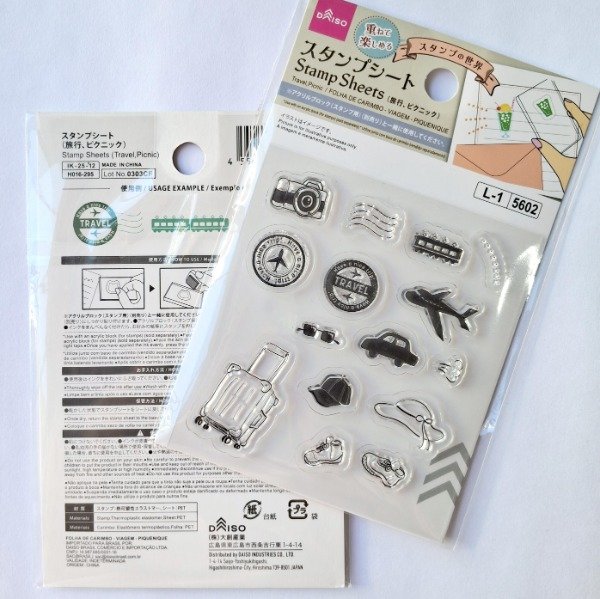 Producto - Set de sellos siliconados Combinables TRAVEL