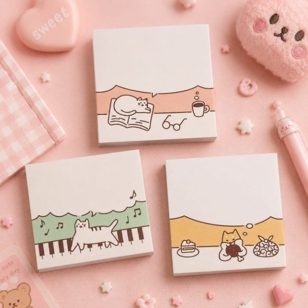 Producto - Block de notas Adhesivas Gatitos - 0