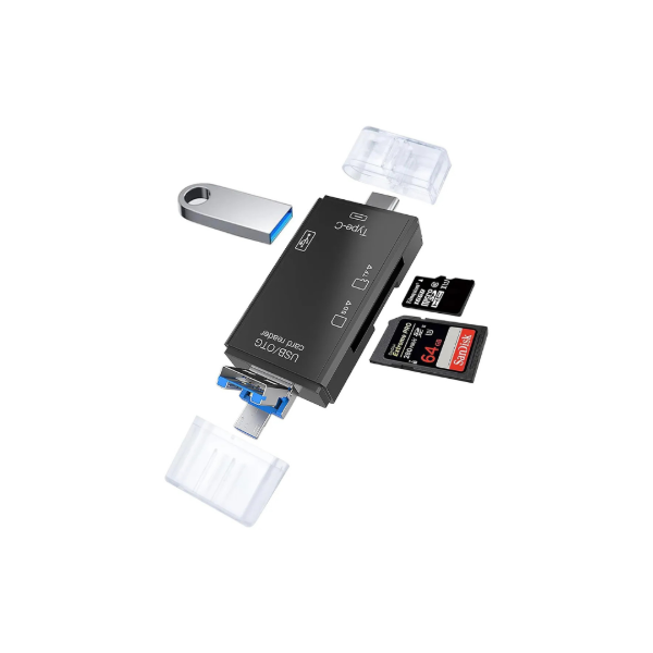 Producto - Lector De Memorias Microsd Otg 3.0 Usb 3 En 1 Calidad Pro