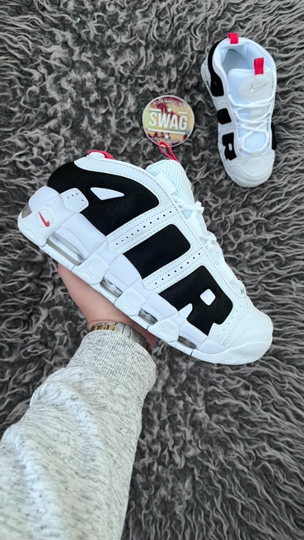 Producto - AIR MORE UPTEMPO LOW BLACK AND WHITE - 0
