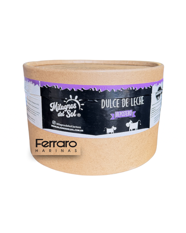 Producto - Dulce de leche repostero 5kg Milagros del sol