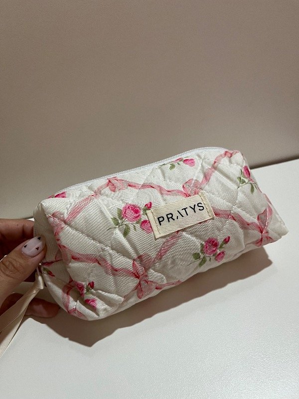 Producto - Cartuchera/Neceser Moños Rosa