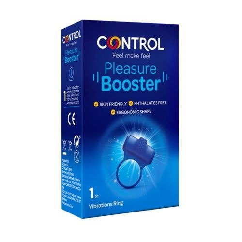 Producto - ANILLO VIBRADOR PENEANO BOOSTER PLEASURE - CONTROL