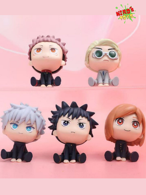 Producto - Jujutsu Kaisen Set x5 (6CM) - Figura Jujutsu Kaisen - Nirostoys