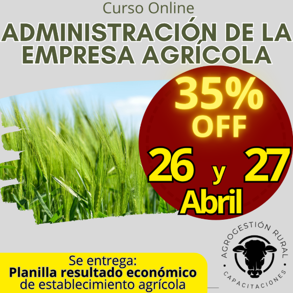 Producto - Curso Online Administración de la empresa agrícola