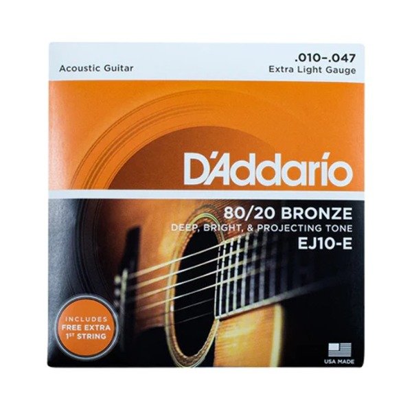 Producto - ENCORDADO ACUSTICA DADDARIO EJ10-E