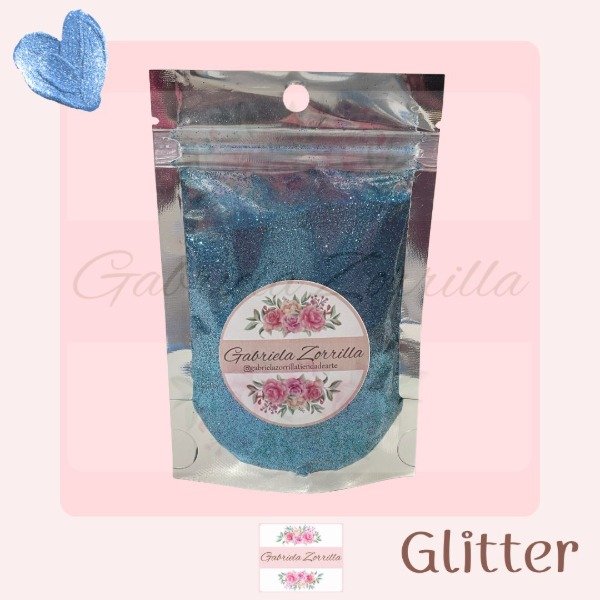 Producto - Glitter extra fino Turquesa