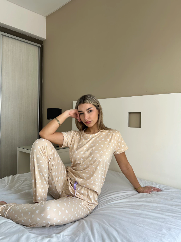 Producto - Set Gaia (beige y blanco)