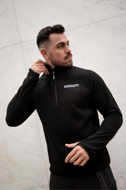 Producto - BUZO URBANLUXURY MICROPOLAR SNOW - NEGRO (S, M)