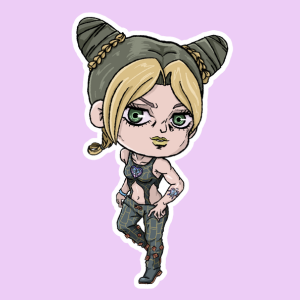 Producto - Stickers en Vinilo - Jojos - Jolyne