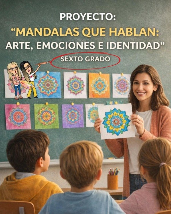 Producto - PROYECTO. MANDALAS QUE HABLAN. ARTE, EMOCIONES E INDENTIDAD. SEXTO GRADO