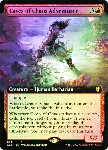 Producto - Caves of Chaos Adventurer (Extended Art Foil)