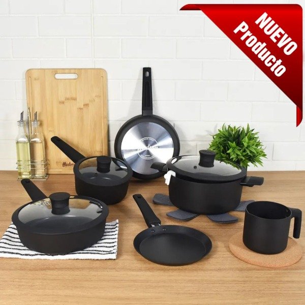 Producto - Set De Cocina Hudson Daily Aluminio Antiadherente