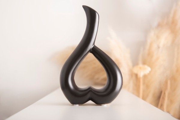 Producto - Corazon de Ceramica negro