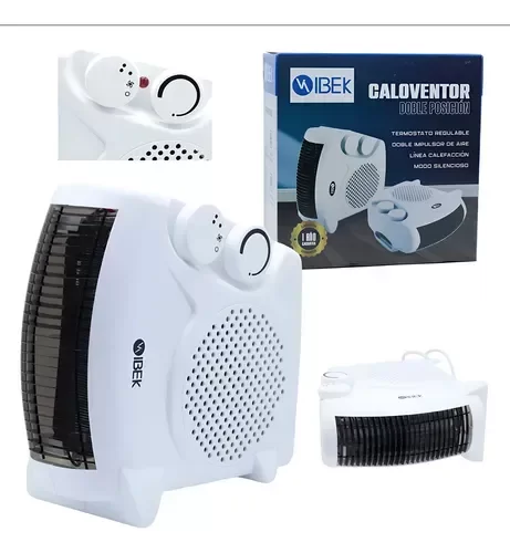 Producto - IN184 CALOVENTOR DOBLE POSICION CON TERMOSTATO 2000W
