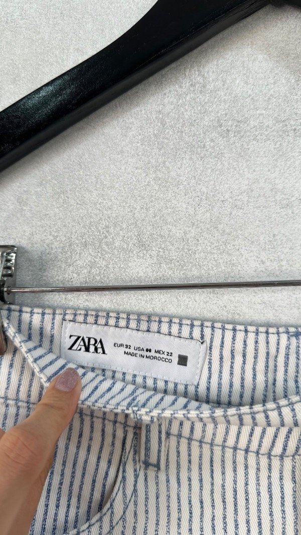 Producto - Short rayas Zara T22 - 1