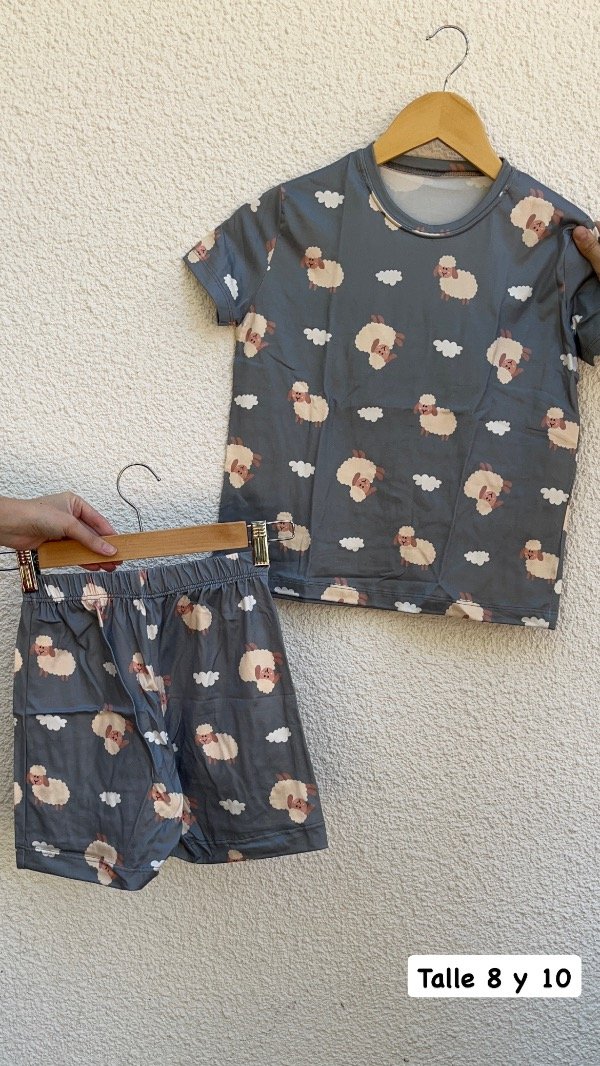Producto - Pijama Ovejitas verde