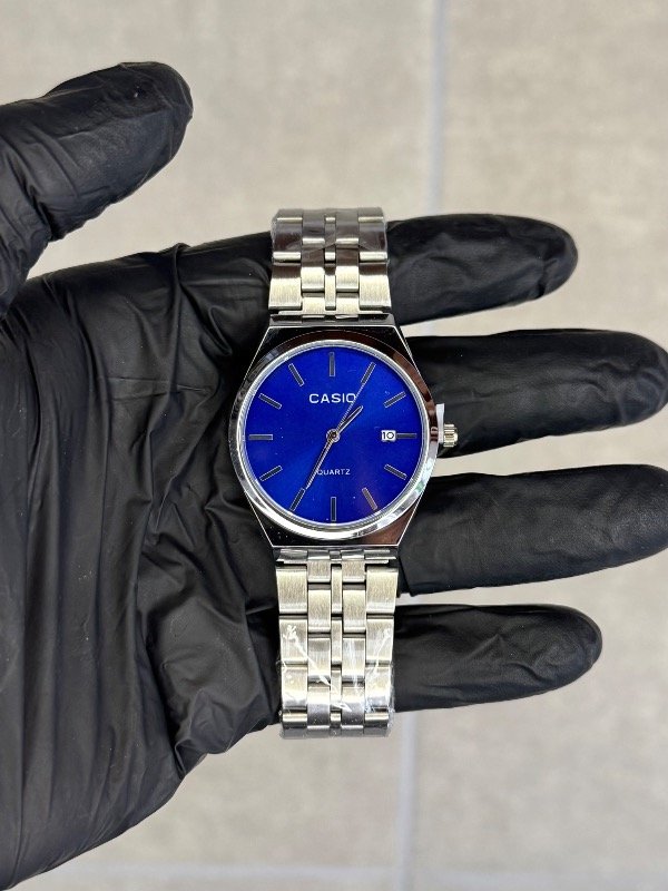 Producto - CASIO 8 PLATA AZUL (premium)